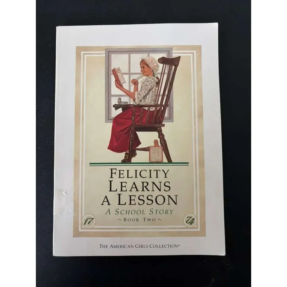 Felicity Learns A Lesson American Girls Collection Book 2 Paperback Vintage